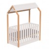 Casababy La Maison Ecru Βρεφικό Κρεβάτι Μετατρεπόμενο Σε Προεφηβικό Τύπου Μοντεσσόρι